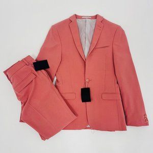 ASOS DESIGN Wedding Super Skinny Suit Pants in Rose Pink